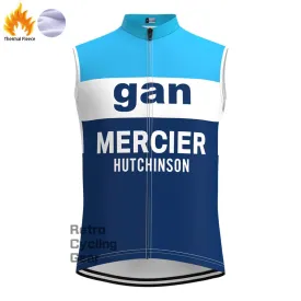 gan Fleece Retro Cycling Vest