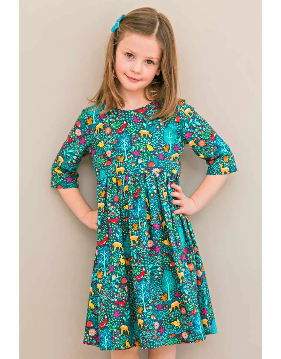 Amelie Girl's Dress Sewing Pattern, Emporia Patterns