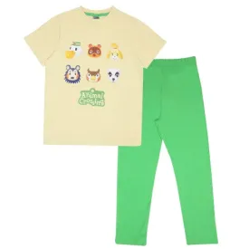 Animal Crossing Childrens/Kids Logo Pyjama Set