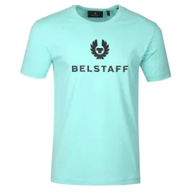 Belstaff Signature T Shirt in Ocean Green