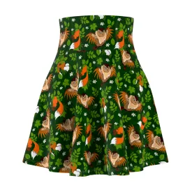 Disney Fox And The Hound Friends Forever Women's Skater Skirt