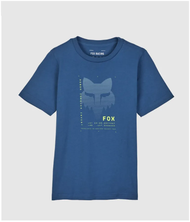 Fox Youth Dispute Premium SS Tee - Indigo