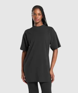 Gymshark Oversized T-Shirt Dress - Black