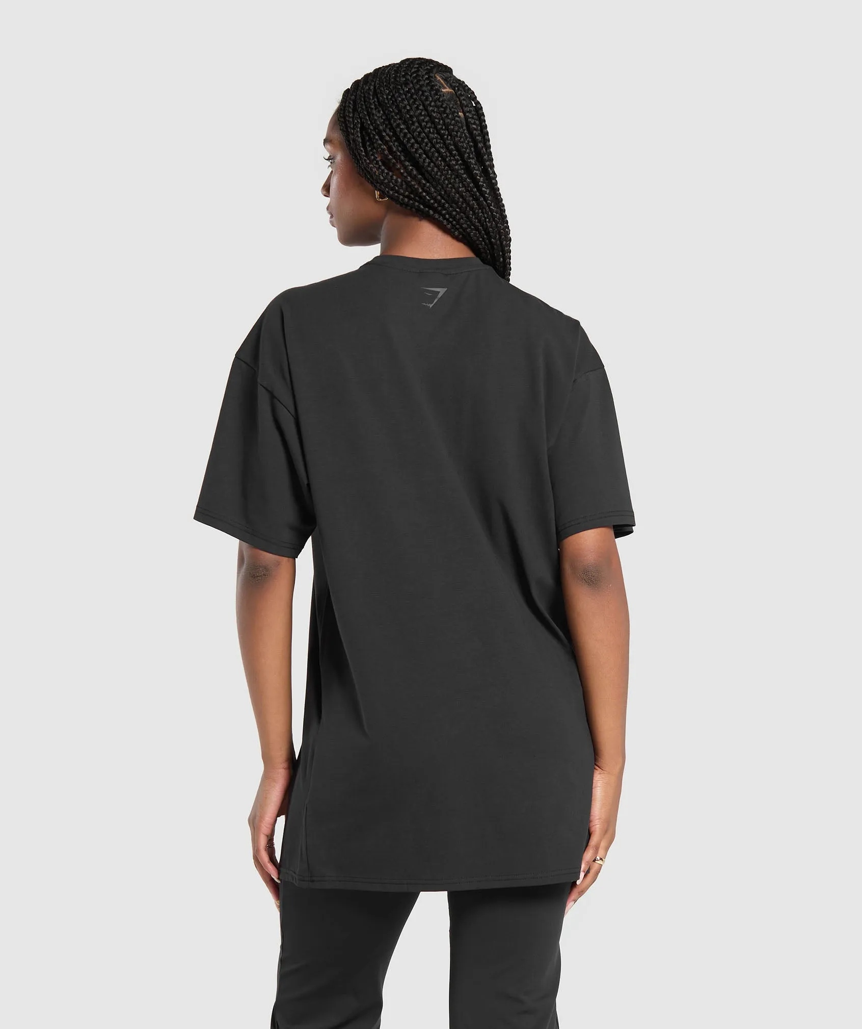 Gymshark Oversized T-Shirt Dress - Black