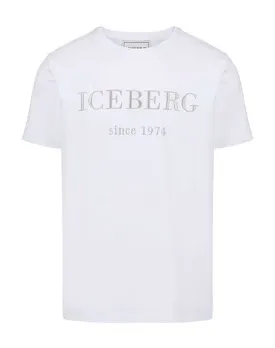 Iceberg Logo 5D T-Shirt (White) - I24F01463270001