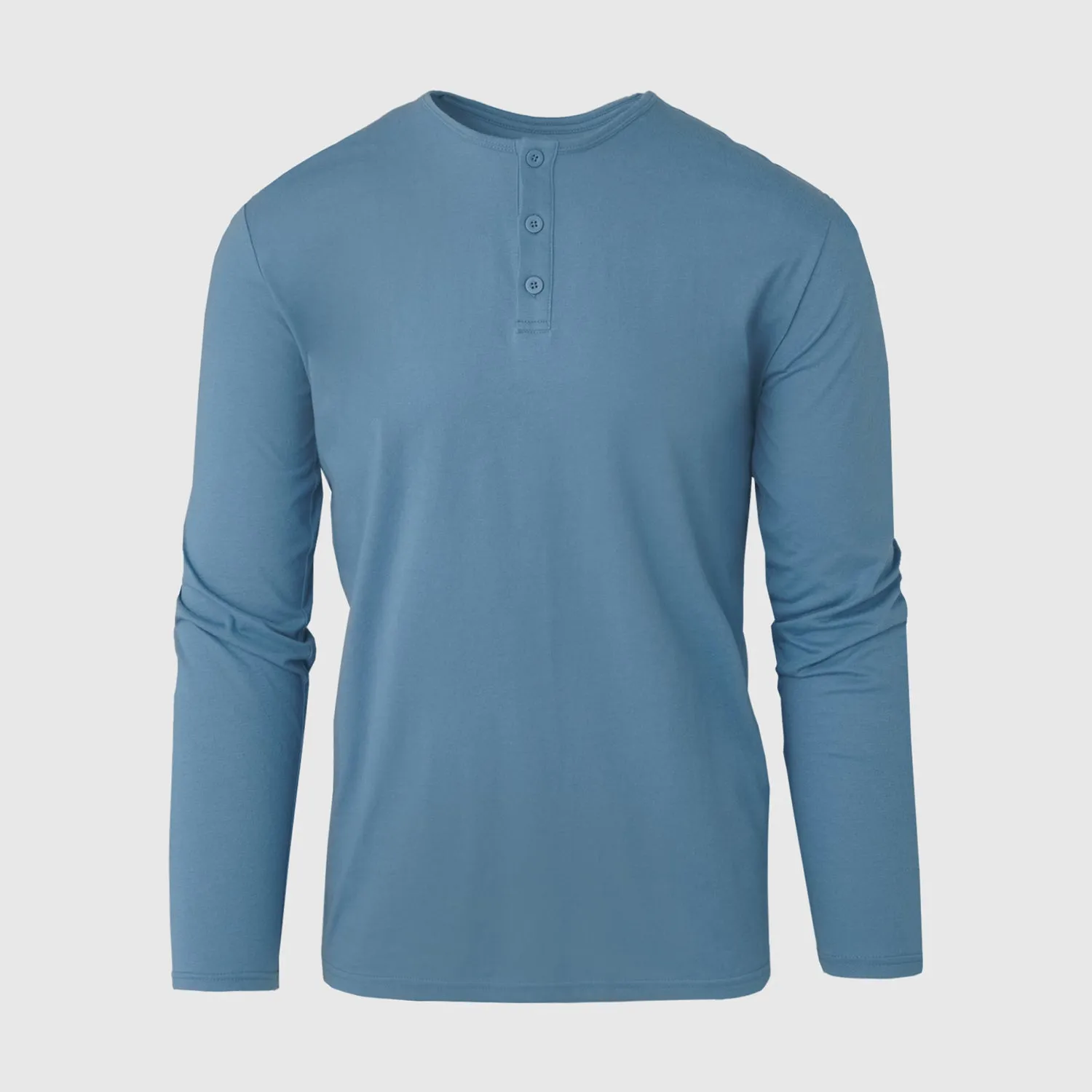 Indigo Long Sleeve Henley