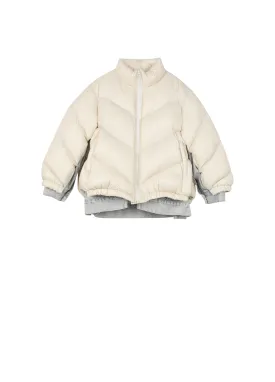 JNBY WHITE DOWN ZIP UP JACKET