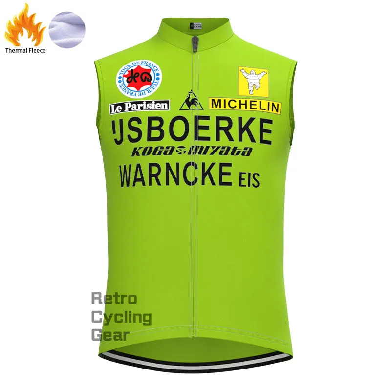 JSBOERKE Fleece Retro Cycling Vest