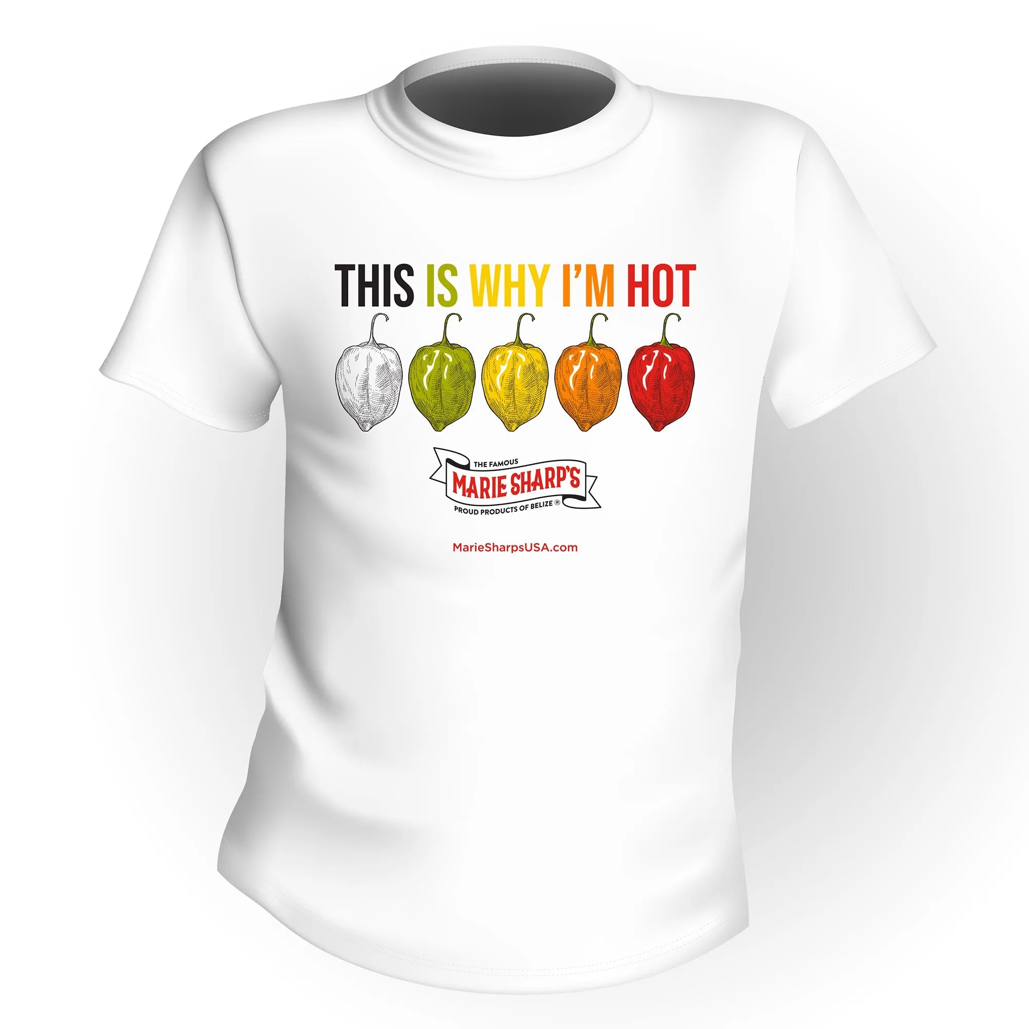 Marie Sharp's T-Shirt - I'm Hot - Unisex