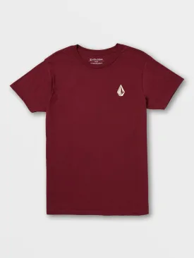 Mens Blaquedout Short Sleeve Tee - Port