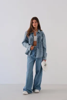 Oversize Denim Shirt